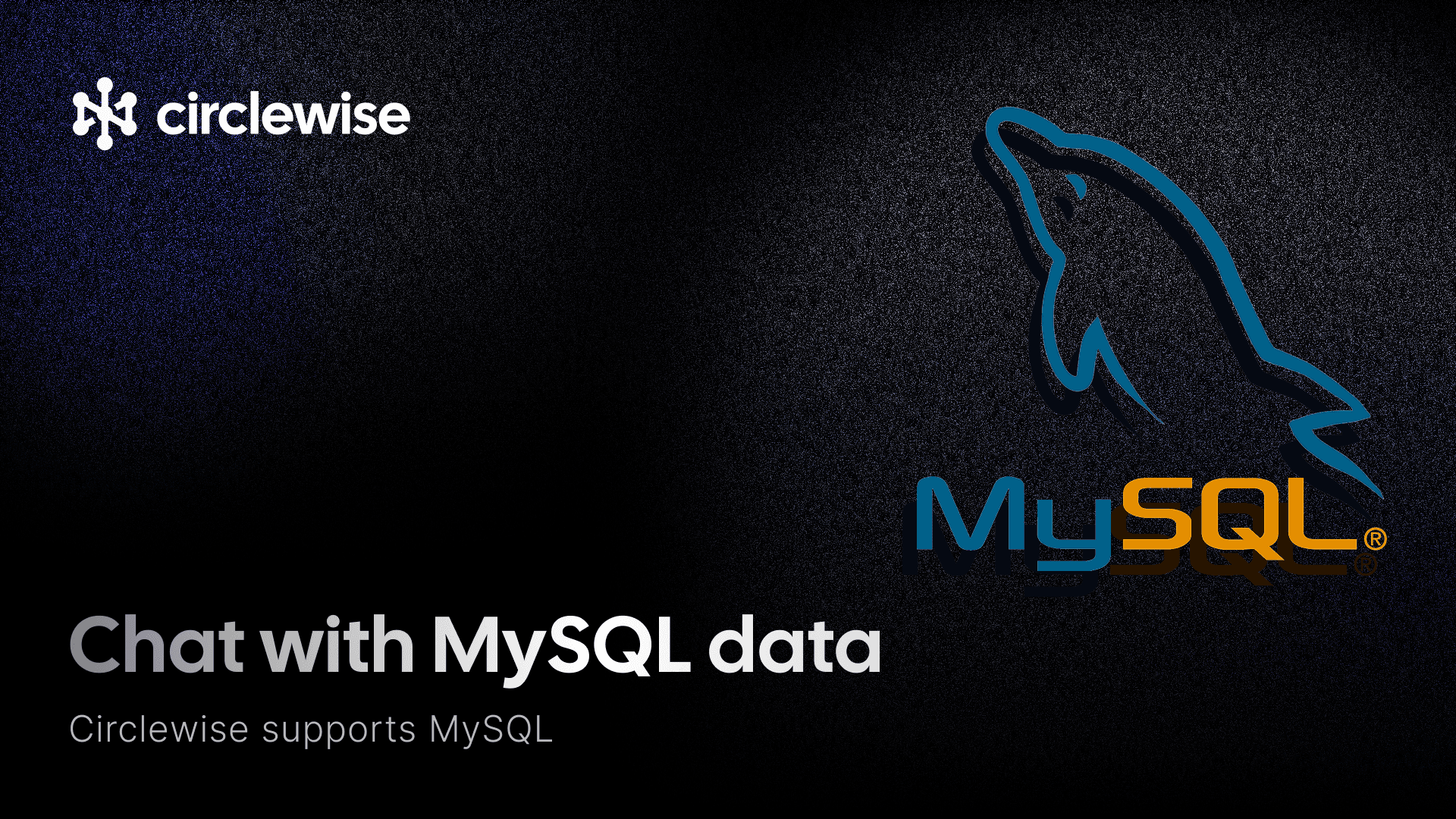 Direct MySQL Integration: Conversational Analytics for Your Data